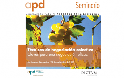 Seminario APD-Dictum: Técnicas de negociación colectiva