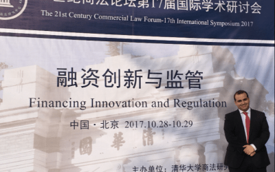 Aurelio Gurrea Martínez participa en un evento sobre innovación y regulación financiera en Pekín