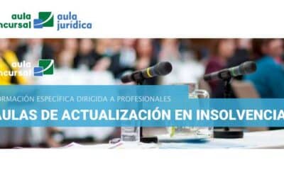 Nuestros profesionales se apuntan a las aulas de formación permanente de Aula Concursal